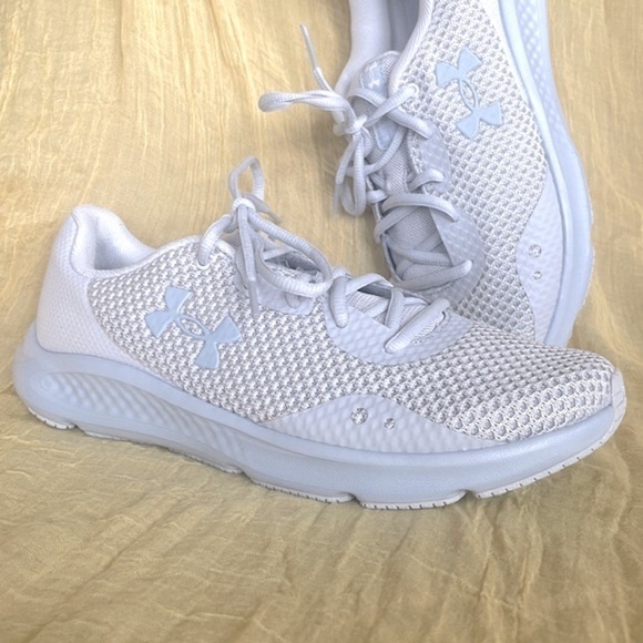 Brand New UNDER ARMOUR CHARGED PURSUIT DELUXE FOAM RUNNING SHOES SNEAKERS BLUE - Picture 3 of 14
